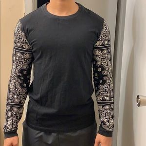 Asos black long sleeve
